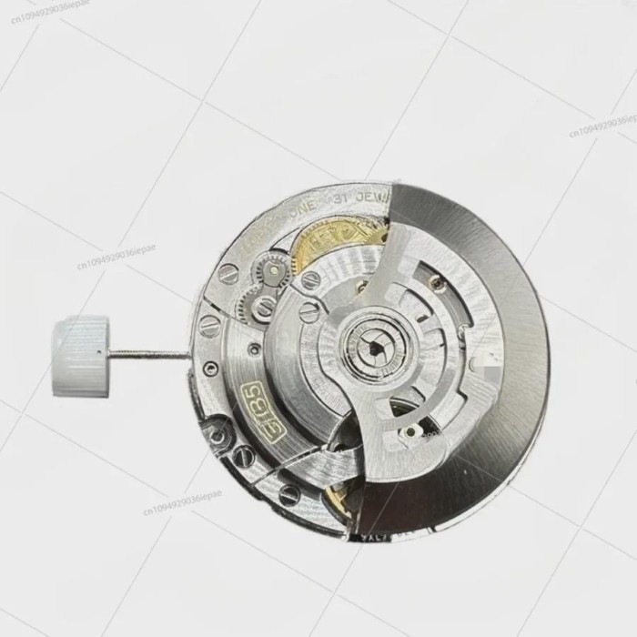 Watch Accessories, New Shanghai 3285 Movement,  4-pin GMT Automatic Mechanical Movement Blue Hairsp