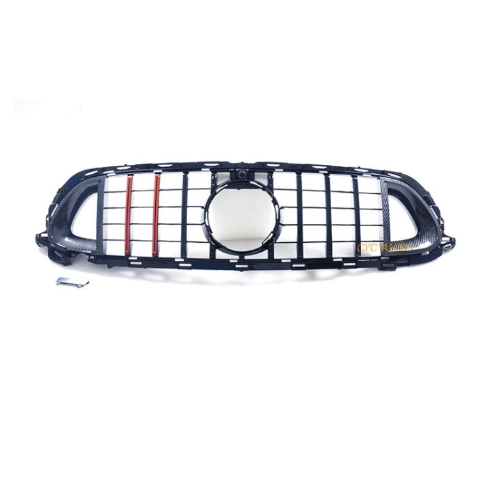 New W213 LCI Modified Auto Accessories Carbon Front Bumper Grille For Mercedes Benz E CLass W213 Bo