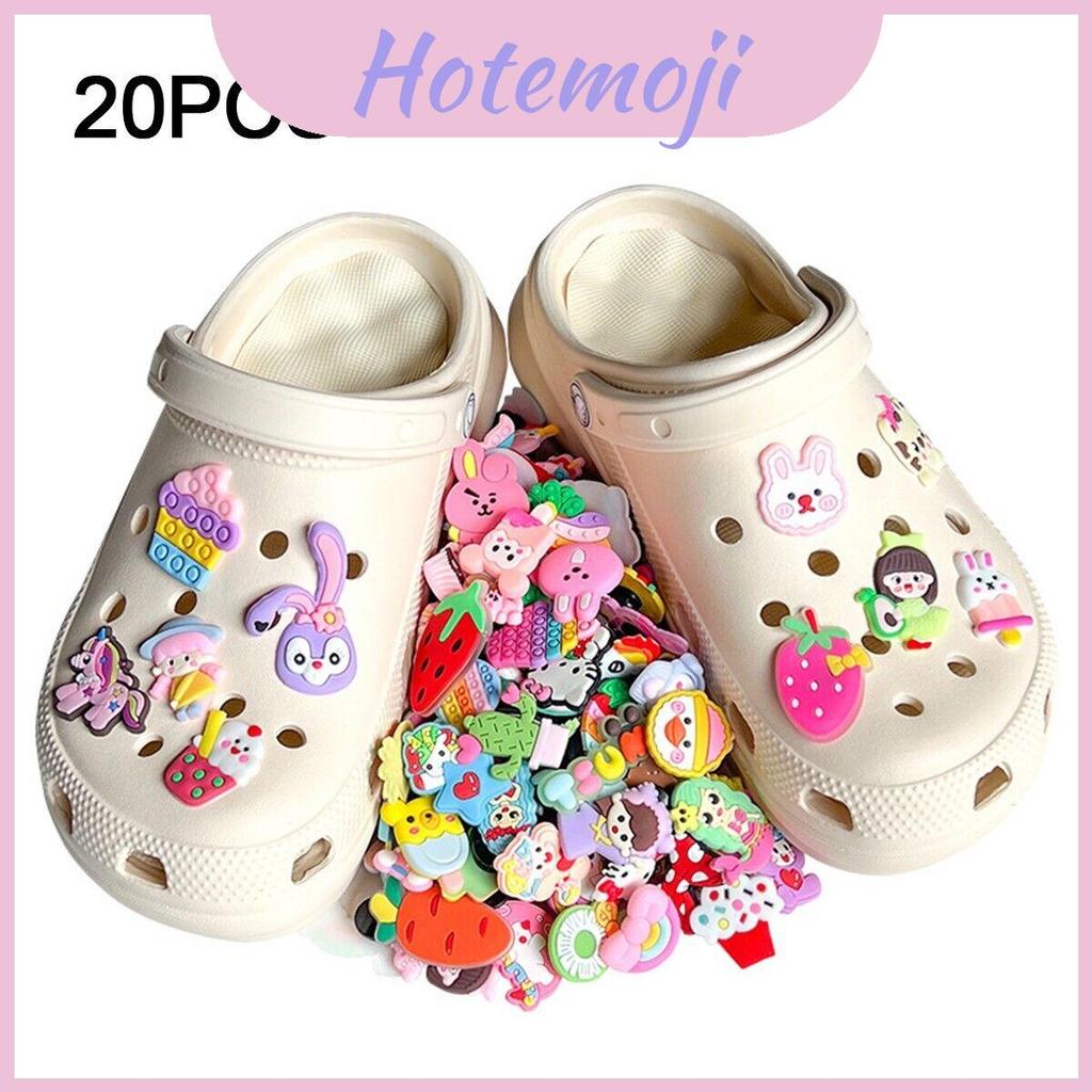 Gel Soft Pvc Shoe Buckles Mix And Match Styles For Shoes Garden Your