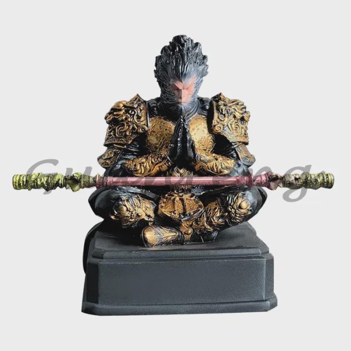 A big boy gift for you, the black mythical Wukong Qitian Great Sage Destiny Resin Decorative Orname