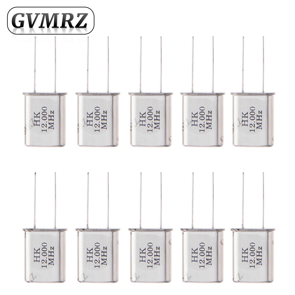 10PCS HC-49U 2P Passive คริสตัล Oscillator 16MHZ 24MHZ 10MHZ 12MHZ 11.0592MHZ 13.56MHZ HC-49U