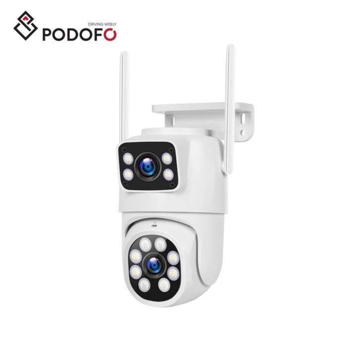 Podofo Wireless Wifi IP Dome Camera IR Night Vision Motion Detection PTZ Waterproof CCTV IP Two Way