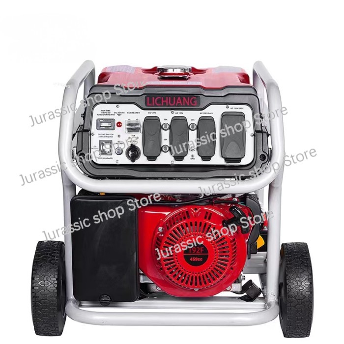 5kw 6kw 7kw 8kw Gasoline Generator Household Low Noise 220v 380v