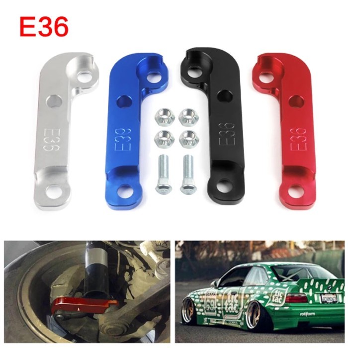 Aluminium 2pc for BMW E36 Car Adapter Increasing Turn Angle about 25% Drift Lock Kit for BMW E60 E9
