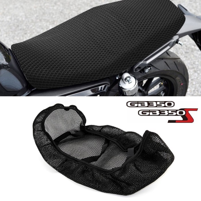 For Honda GB350 GB350S GB 350 S Motorcycle Accessories Nylon Mesh Seat Cushion Cover Breathable Ins