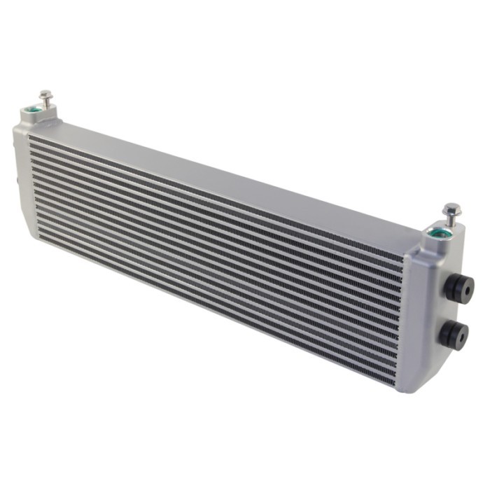 Oil Cooler Bar&Plate Fits For BMW M5 M6 F90 F10 S63 2012-2020 M850i V8 4.4L Engine Black/Silver Alu