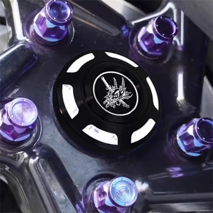 For SYM DRG158 JET SL150 MMBCU 158 motorcycle Hubcaps Decorative cover Rear wheel center cover