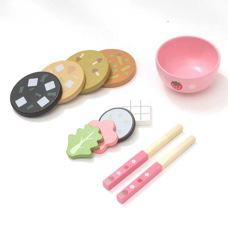C Children Pretend Play Cooking Toys Set Mini Simulation Food Kitchen Toys For Girls Dinner Fruit B