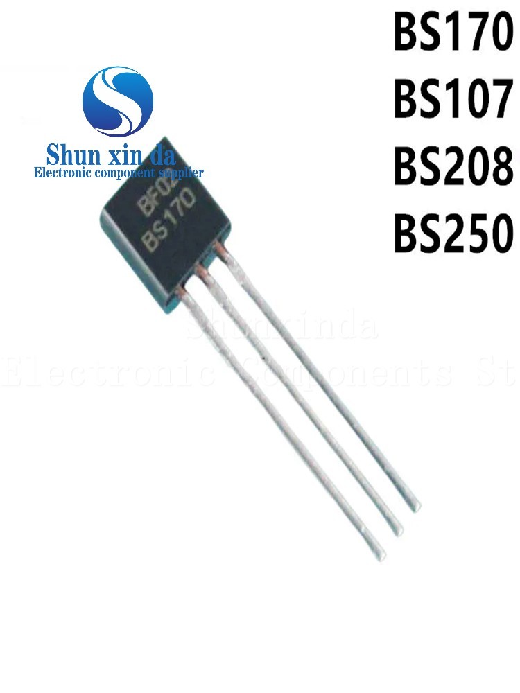 10PCS BS170 TO-92 TO92 BS107 BS107A BS250 BS208 ทรานซิสเตอร์ Triode ใหม่