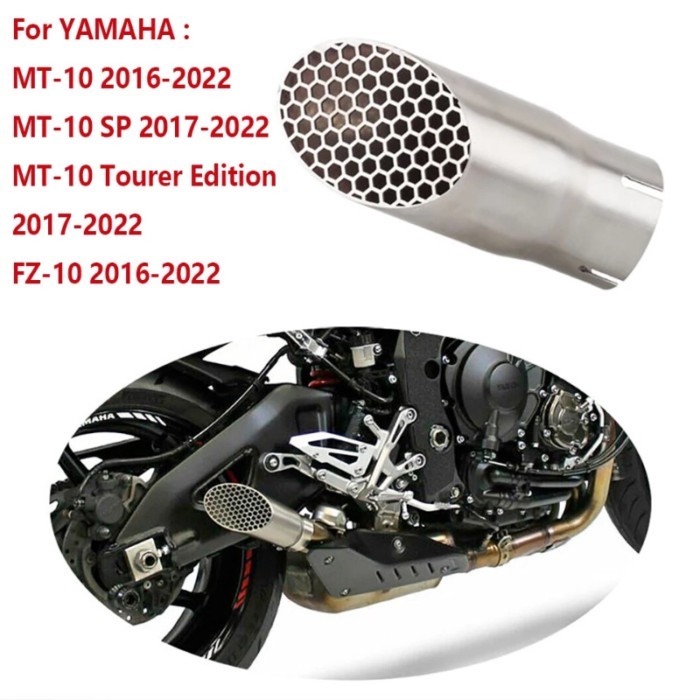 Motorcycle Exhaust Modified GP Racing MT10 exhaust  For YAMAHA FZ-10 MT-10 2016-2022 MT-10 SP MT10