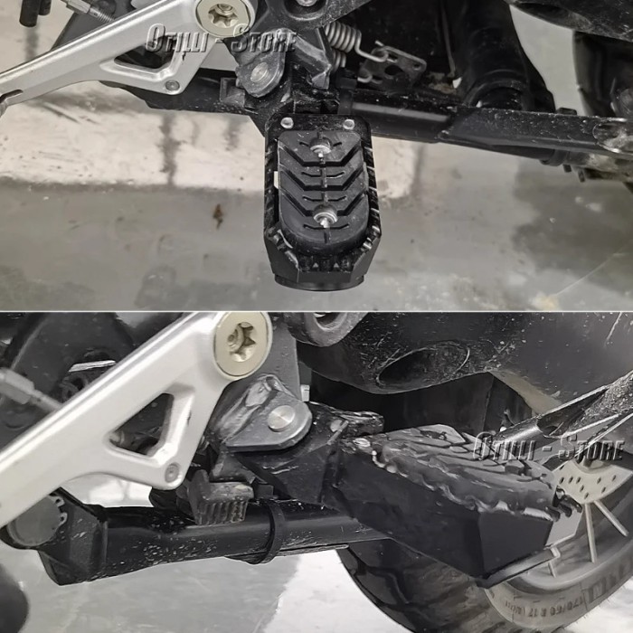 For BMW F850GS ADVENTURE F 850 GS Adventure ADV F750GS F 750 GS Motorcycle Footrest Rotatable Rider