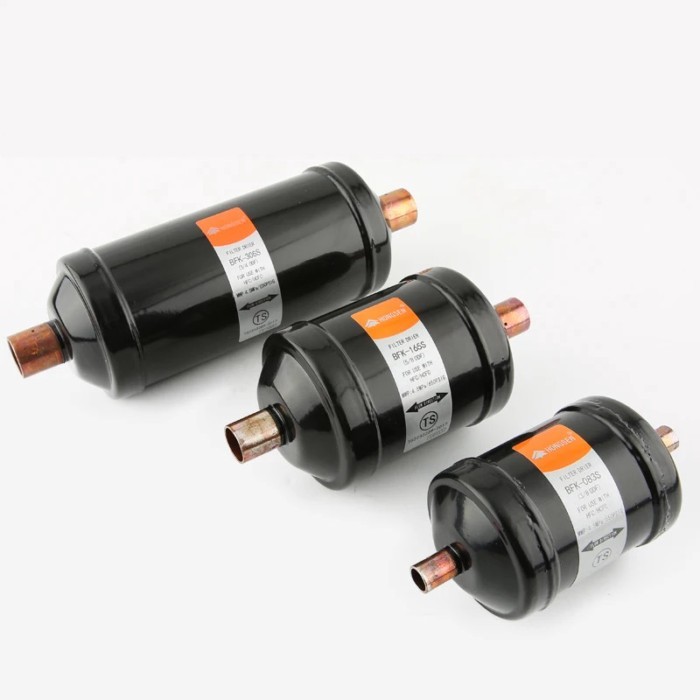 DFS dry filter one way l dry fabsorb water air conditioning refrigerant dry filter