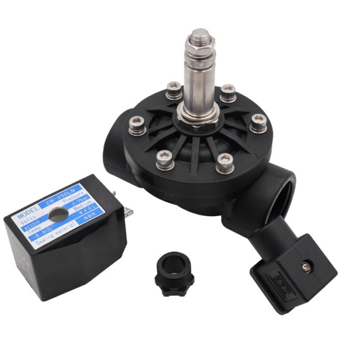 Normally Closed or Open Plastic Solenoid Valve,DN15 DN20 DN25 DN32 DN40 DN50 Water Valves,AC 110V 2