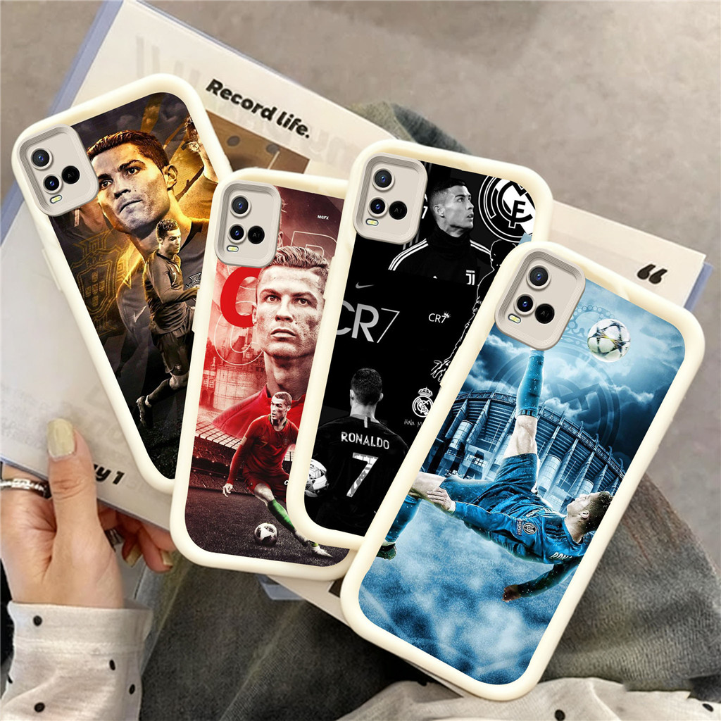 WC44 Star player Cristiano Ronaldo Casing สําหรับ Hp ชุบ VIVO IQOO S1 V20 Y35 Z9 V40 V15 Z9X Y28 V29