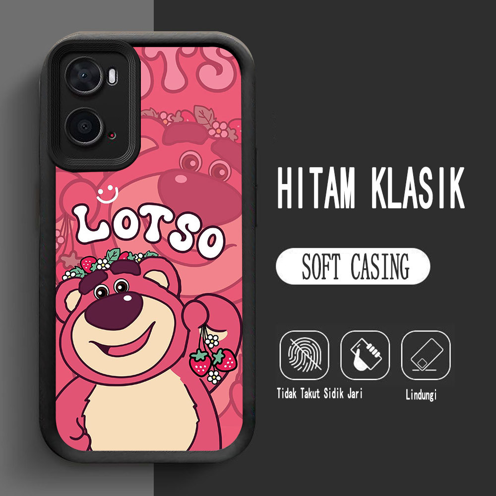 เคสสําหรับ OPPO A76 A96 A77s A57e A77 A36 A57 A57s Soft L-12Lotso