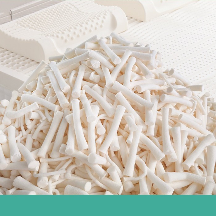 1kg Natural latex filler particles broken latex pillow sofa cushion toy pillow filler Pillow core