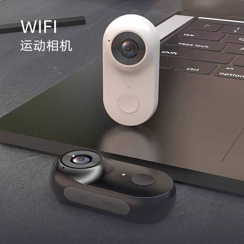 WIFI Thumb กล้องกีฬาขี่จักรยานกลางแจ้งกล้องปีนเขาบันทึกกล้อง HD 1080p แม่เหล็กดูด