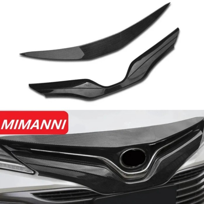 Car Front Center Grille Bumper Grill Cover Trim Exterior Parts For Toyota Camry XV70 XV 70 LE XLE 2