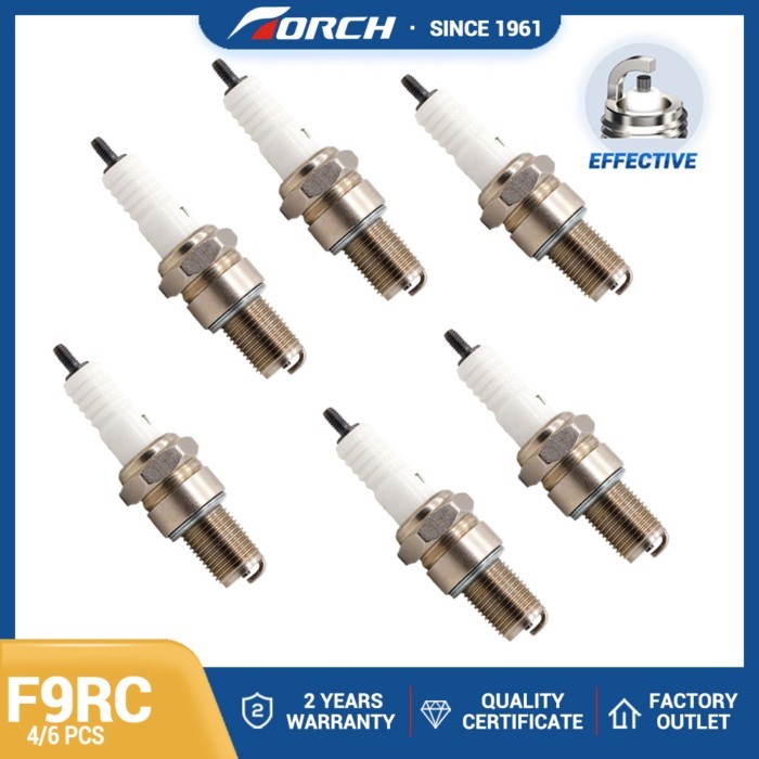 4-6PCS Spark Plug Torch F9RC Replace for B9ES Denso W27ES-U HONDA 98079-59810 98079-59811 98079-598