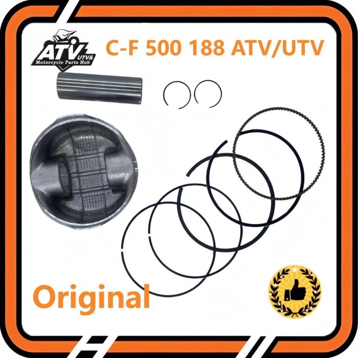 Piston Assy For CF188 CF500 500CC GO KART 0180-040002 0180-040004 0180-0400A0 0180-040003-0050