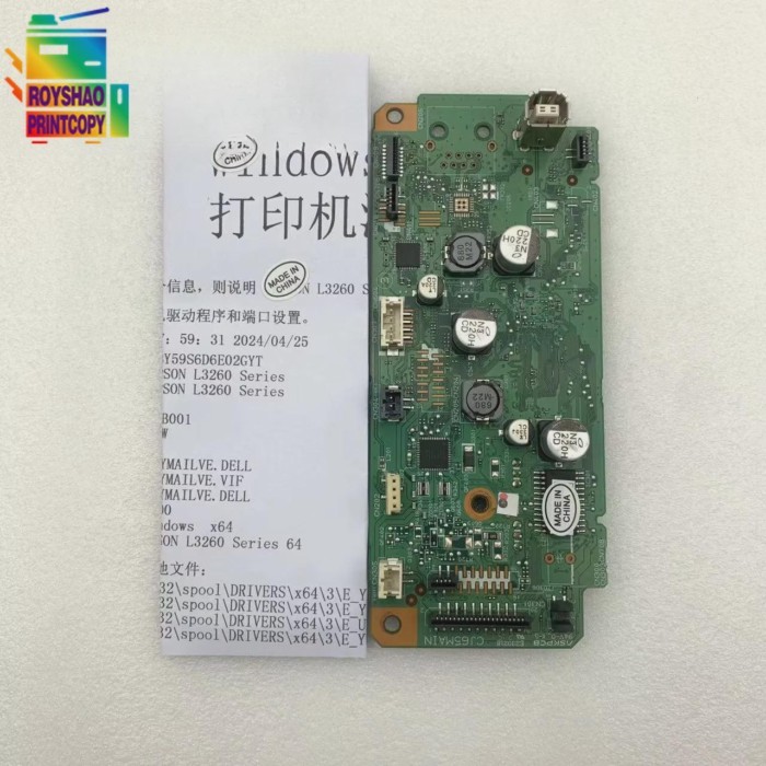 Original L4260 Mainboard Formmatter Board for Eposn L3260 L6270 L6260 L6290