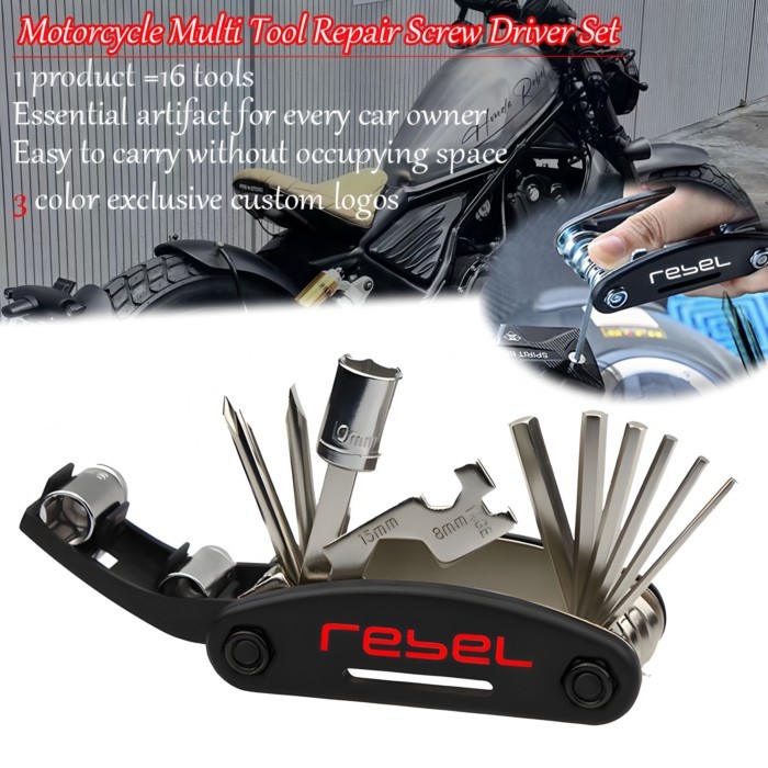 For Honda Rebel CMX 300 500 1100 CMX300 CMX500 CMX1100 Accessories Motorcycle Multifunction Tool Po