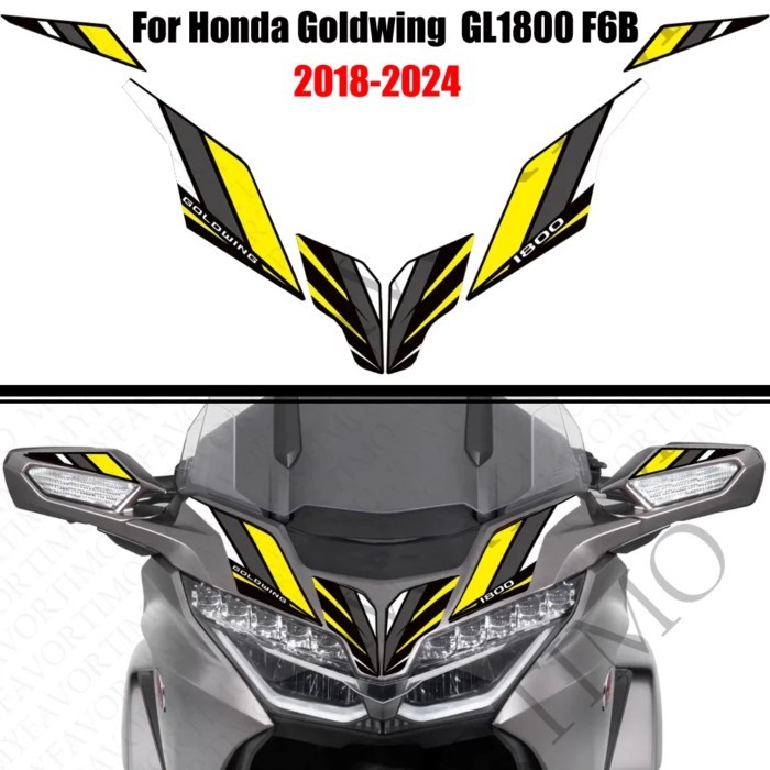 For Honda Goldwing Gold wing GL1800 GL 1800 F6B Tour Wheel Decals  Stickers 2018 2019 2020 2021 202