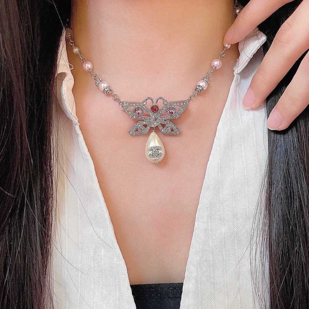 สไตล์ร้อนแรง P95 ✨Diehequin项链圆双C项链 725