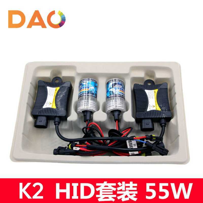 K2HID ชุดหลอดไฟซีนอน 55w หลอดไฟซีนอนรถยนต์สว่างเป็นพิเศษ H7H1195906