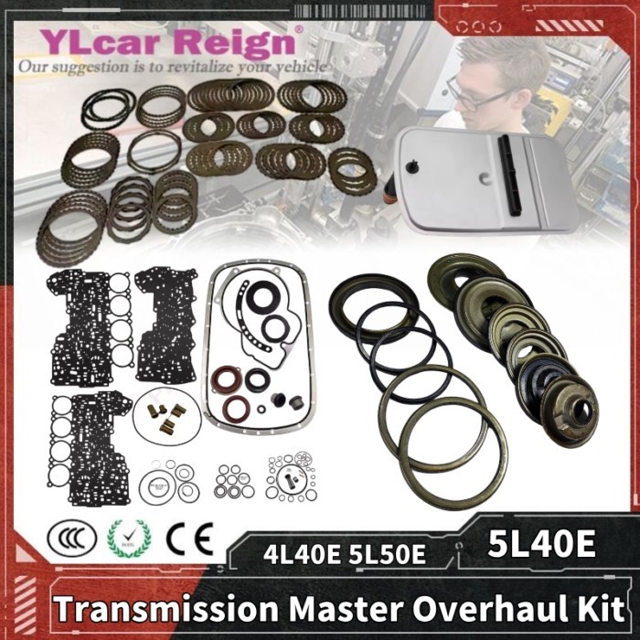 4L40E 5L40E 5L50E Transmission Overhaul Master Rebuild Repair Kit Friction Plate Steel Piston Oil S