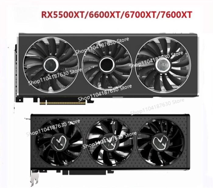 RX7600XT/5500XT/6600XT/6700XT 16G/8G Desktop Computer Game High Definition Graphics Card