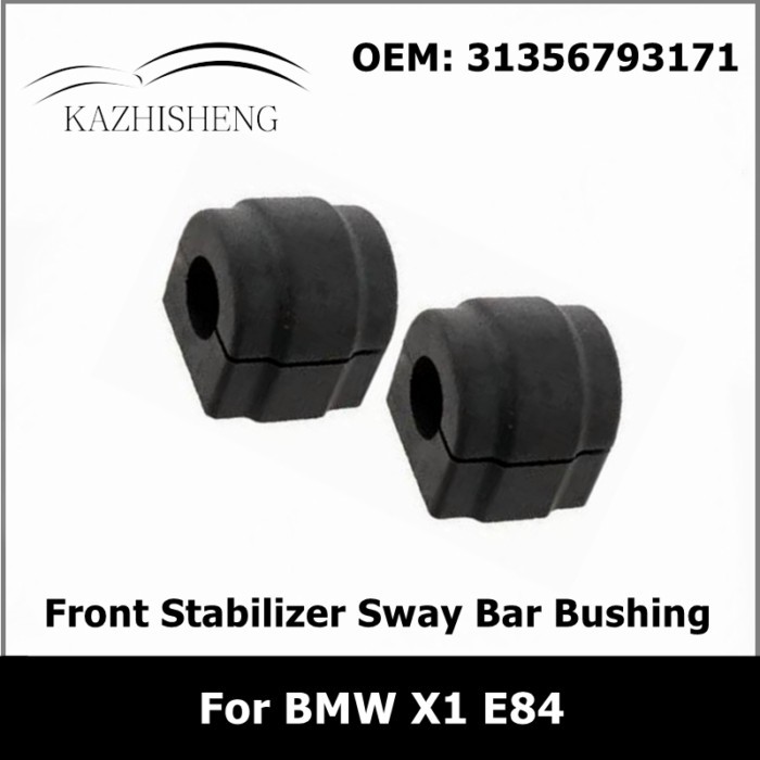 2Pcs Front Stabilizer Sway Bar Rubber Bushing for BMW X1 E84 31356793171