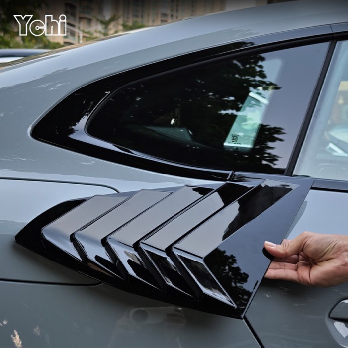 Car Styling Rear Window Louvers For BMW G24 G26 430i 430d M440i M440d i4 Gran Coupe 2021-2025 Rear