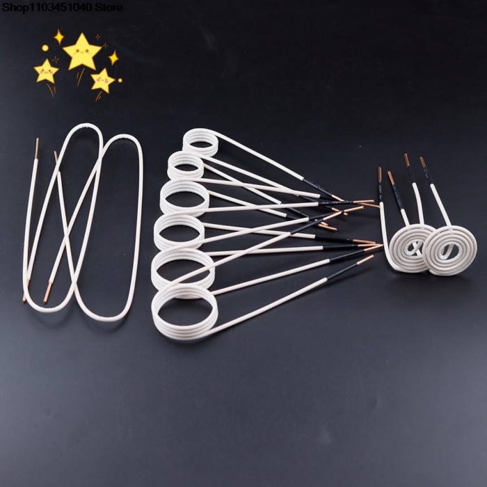 8/10Pcs Mini Magnetic Heater DIY Induction Coils Induction Coil Ductor Magnetic Induction Heater Ki