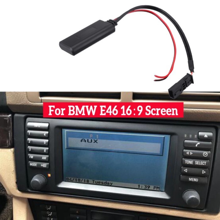 Car Bluetooth Module AUX IN Audio Radio Adapter 3-pin For BMW BM54 E39 E46 E38 E53 X5 AUTO Electron