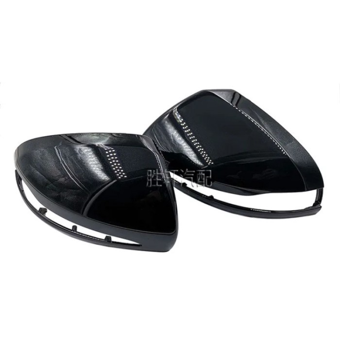 Black/white Side Mirror Caps For Mercedes Benz W205 W222 W213 W238 X205 X253 C217 W463 C253 W253 Co