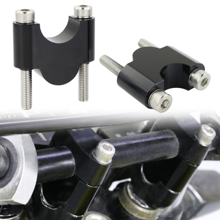 22mm 7/8" Motorcycle Fat Bar Riser Mount Handlebar Risers For Yamaha FZ1 FZ6 FZ16 FZ8 Fazer MT-25 M