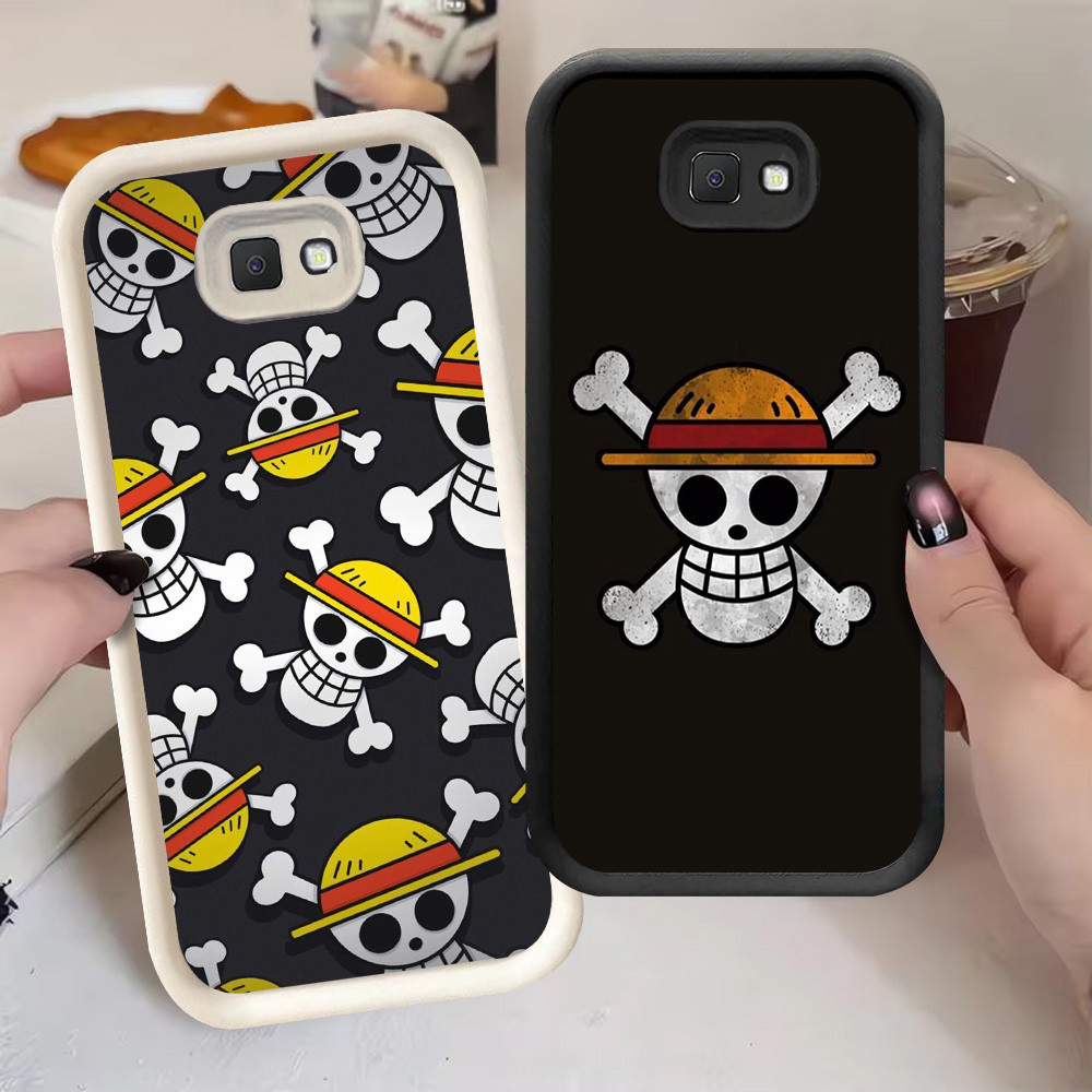 G-60 Logo One Piece Casing สําหรับ Samsung J2 J7 J4 J6 Prime Plus Pro สีดําและสีขาว