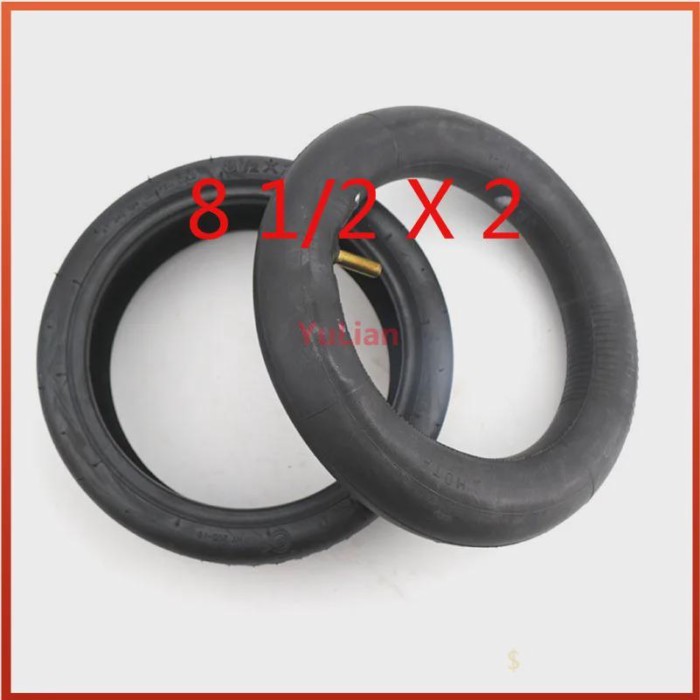 8 1 / 2x2 inner tube + outer tube for Mi Mi Jia m365 electric scooter front and rear tires durable