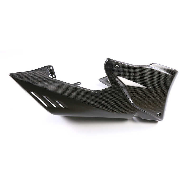 เหมาะสําหรับ Ducati Streetfighter V4 Ducati Streetfighter V4S ดัดแปลงคาร์บอนไฟเบอร์ด้านล่างกระเป๋าอุ