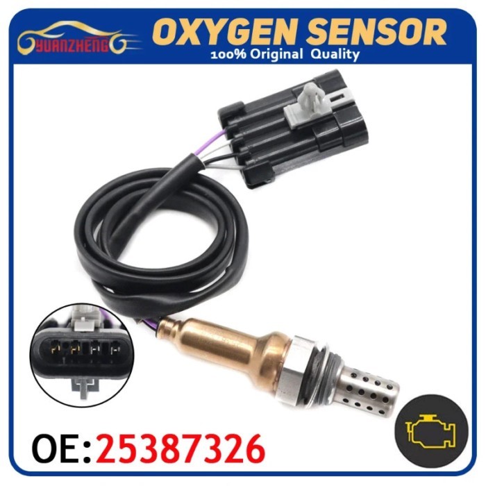 Car Air Fuel Ratio Lambda O2 Oxygen Sensor 25387326 Fit For Refine Lifan 320 520 620 X60 BYD F3 1.6