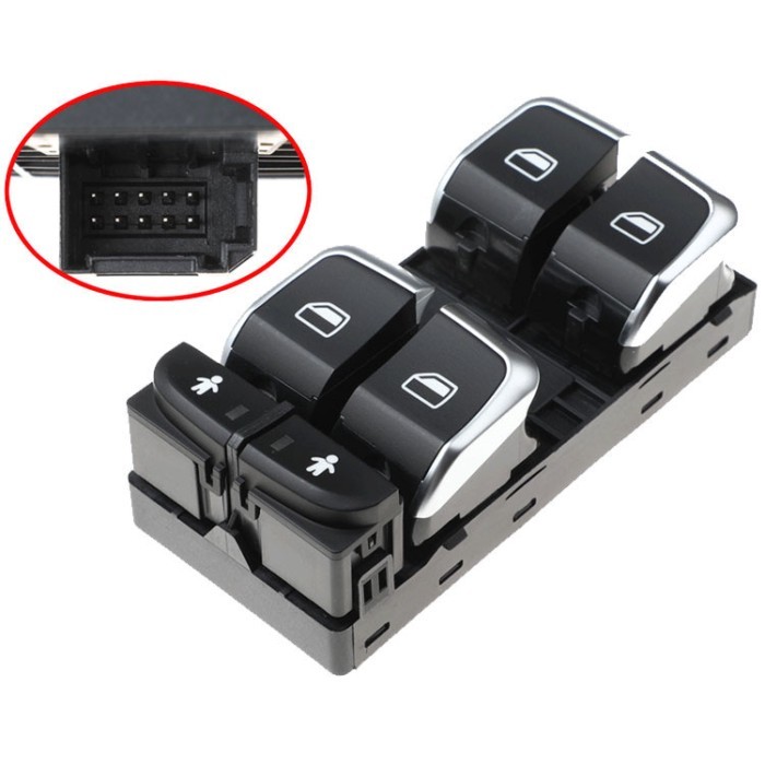 4GD959851B New Electric Power Window Master Switch Control Button Driver Side For Audi A6 S6 C7 A7