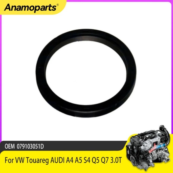 Crankshaft Oil Seal Front For VW Touareg AUDI A4 A5 S4 Q5 Q7 3.0T OEM 079103051D