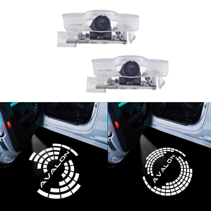 New Design for Toyota AVALON Led Car Door Light Logo Laser Projector Welcome lamp Auto accessories