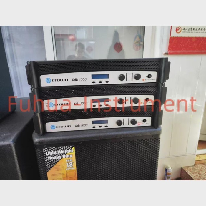 1 PCS Crown DSi4000 Amplifier Working
