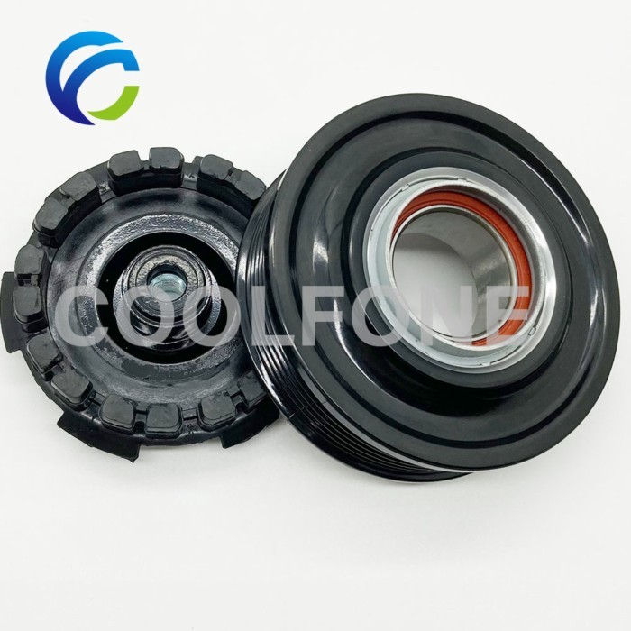 AC Compressor Clutch Pulley 7SEU17C for VW MULTIVAN TRANSPORTER V AMAROK T5 S1B 2.0 437100-7470 7E0
