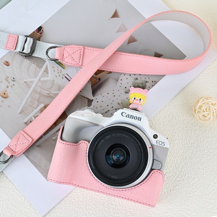 เหมาะสำหรับ Canon R50 กระเป๋ากล้อง R10 กล้องหนัง R50V เกราะป้องกัน R62 Micro สายคล้องไหล่เดี่ยว 200