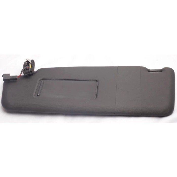 1K8 857 551 1K8 857 552 Black Front Left Blind Sun Visor With Cable 56D 857 551 56D 857 552 For VW