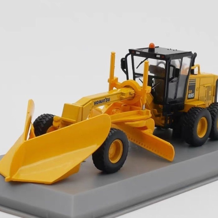 IXO 1/72 KOMATSU GD 655 KOMATSU Flat Ground Machine รถโลหะผสมวิศวกรรมเครื่องจักรก่อสร้าง