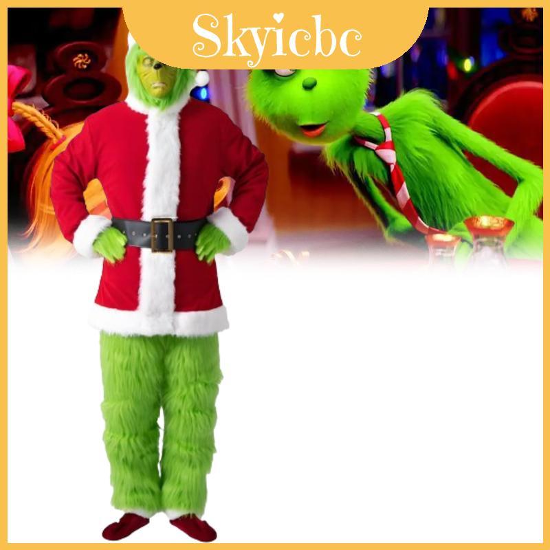 Grinch The Adult Christmas Dress Up Costume For Evening Holiday Themed